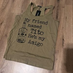 Tank top army green